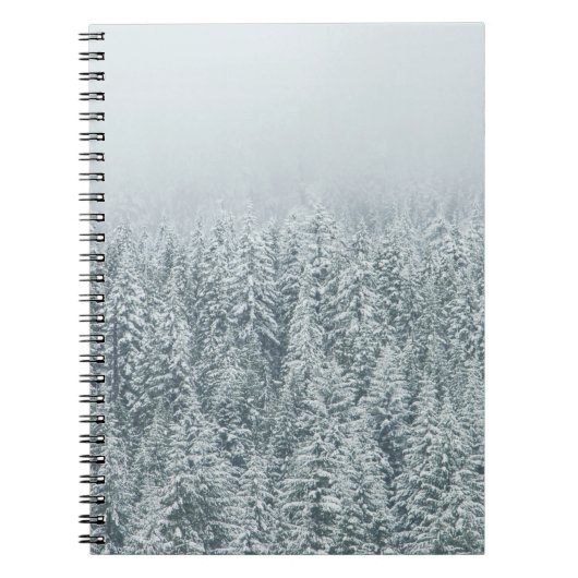 BOMEN VOOR SNEEUW NOTITIEBOEK (Voorkant)