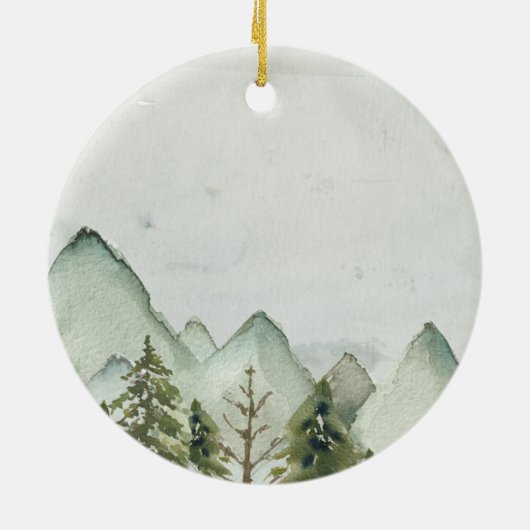 Bomen voor weddenschappen keramisch ornament (Achterkant)