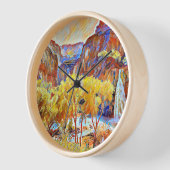 Bomen Waterval Abstract oliesschilderij (Hoek)