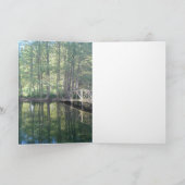 Bomen Weiland Natuur Reflectie Kaart (Binnen)