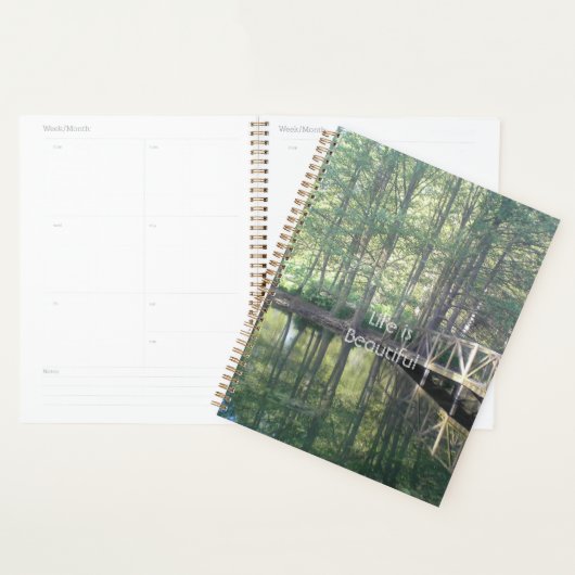 Bomen Weiland Natuur Reflectie Planner (Display)