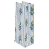 bomen wijn cadeautas (Achterkant Gekanteld)