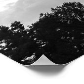 Bomen & Wolken, Poster (Hoek)