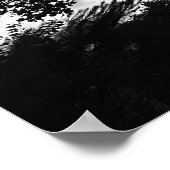 Bomen & Wolken, Poster (Hoek)