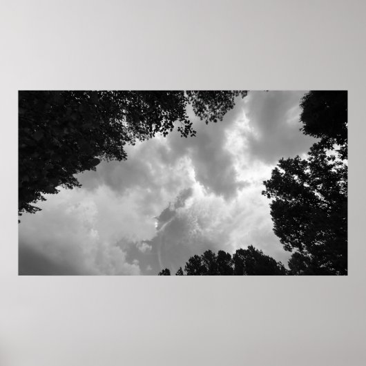 Bomen & Wolken, Poster (Voorkant)