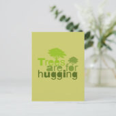 Bomen zijn bestemd om te knuffelen briefkaart (Staand voorkant)