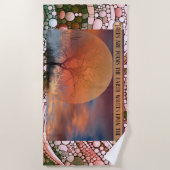 Bomen zijn gedichten die de aarde schrijft op de h strandlaken (Voorkant)