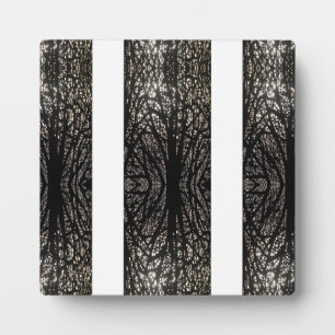 Bomen zwart en wit fotoplaat