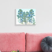 Bomenrij Canvas Afdruk (Insitu (Woonkamer))