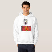 Bomgrafisch ontwerp grenzeloos hoodie (Voorkant volledig)