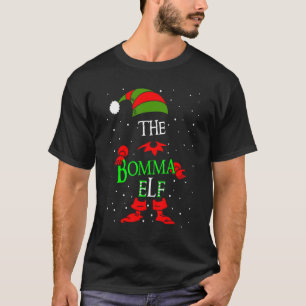 Bomma Elf Group Matching Family Kerstmis Pajama o T-shirt