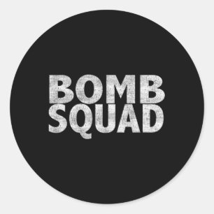 Bommen Squad EOD Ronde Sticker