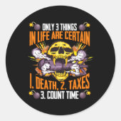 Bommen Squad EOD Ronde Sticker (Voorkant)