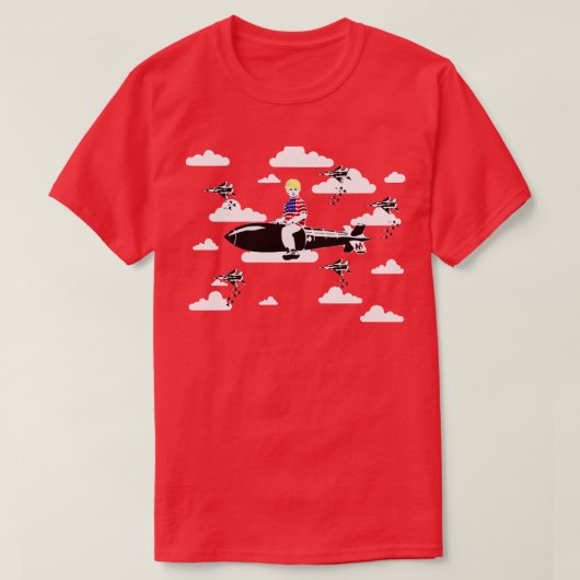 Bommen weg t-shirt (Design voorkant)