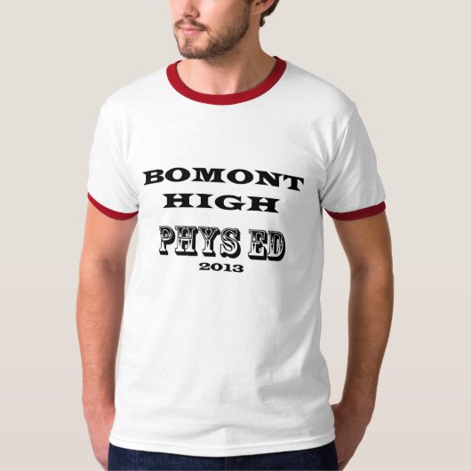 bomont high PE shirt (Voorkant)