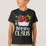 Bompa Claus Santa Hat Christmas Light Xmas T-shirt<br><div class="desc">Bompa Claus Santa Hat Christmas Light Xmas</div>