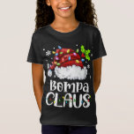 Bompa Claus Santa Hat Christmas Light Xmas T-shirt<br><div class="desc">Bompa Claus Santa Hat Christmas Light Xmas</div>