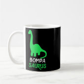 Bompa-saurus Grappige Dino Dinosaur Bompasaurus Koffiemok (Links)