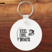 Bompa visspoel Cool Bompa grappig cadeau Sleutelhanger (Voorkant)