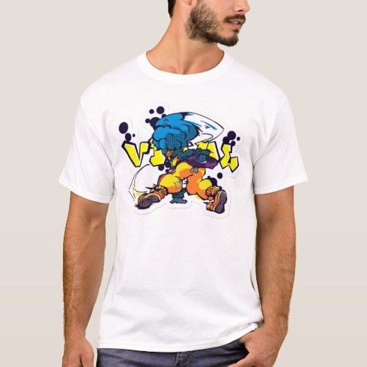 bomrush cyberfunk t-shirt (Voorkant)