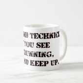 bomtechniek koffiemok (Voorkant rechts)