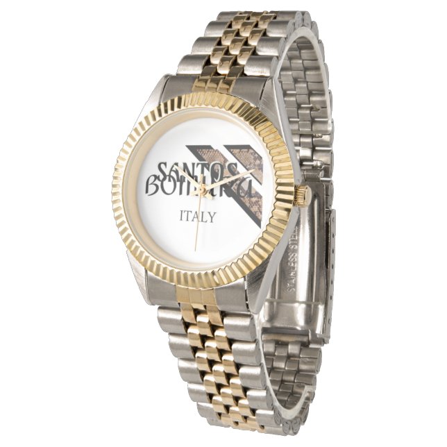 Bomura Luxe Horloge Dubbele band Goud (Gekanteld)