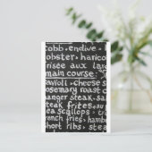 Bon Apetit Briefkaart (Staand voorkant)