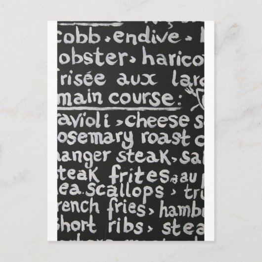 Bon Apetit Briefkaart (Voorkant)