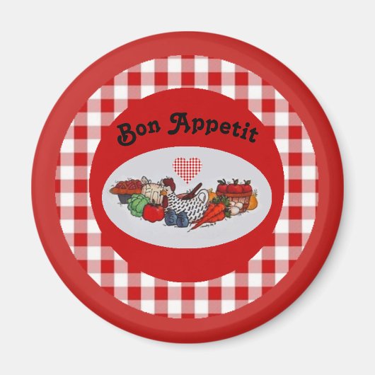 Bon Apetite Magnet (Voorkant)