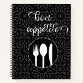 Bon Apetite Recipe Journal Notitieboek (Voorkant)