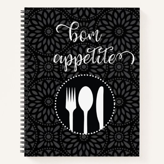 Bon Apetite Recipe Journal Notitieboek (Voorkant)