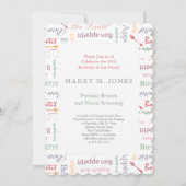 Bon Appetit 40e verjaardagsfeestje voor Gourmet Kaart (Achterkant)