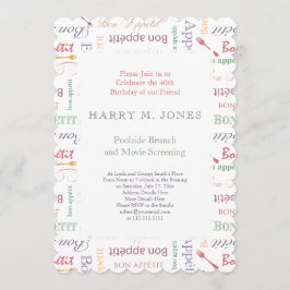 Bon Appetit 40e verjaardagsfeestje voor Gourmet Kaart