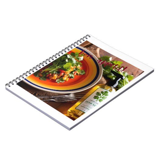 Bon Appétit – Anti-K koriander Zeep G grap Notitieboek (Linkerzijde)