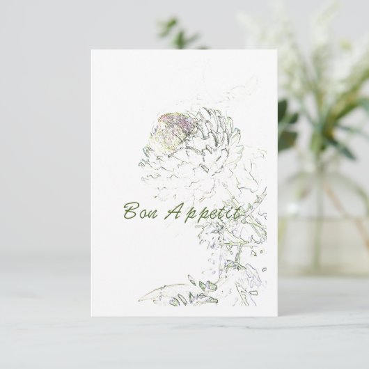 Bon Appetit Artichoke (Staand voorkant)