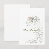 Bon Appetit Artichoke (Voorkant / Achterkant)