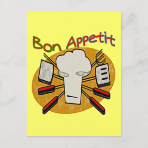 Bon Appetit Briefkaart