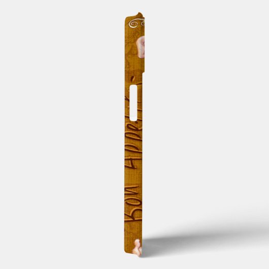 Bon Appétit Case-Mate iPhone Case (Achterkant / Rechts)