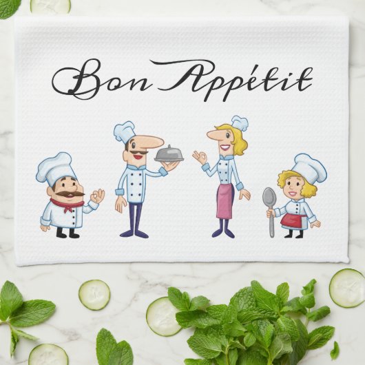 Bon Appétit Chef Family Theedoek (Gevouwen)