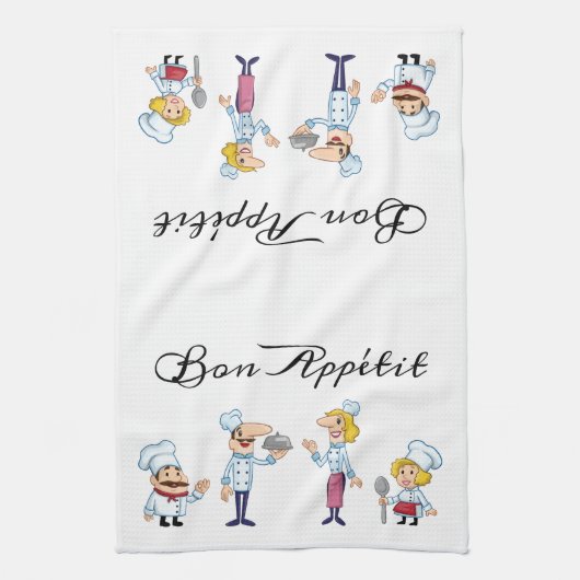 Bon Appétit Chef Family Theedoek (Verticaal)