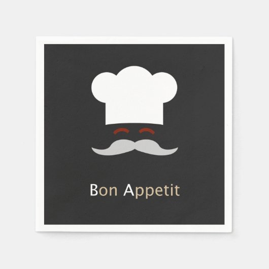 Bon Appetit Chef Servetten (Voorkant)