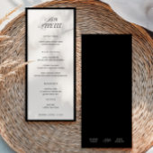 Bon Appetit Classic Elegant Wedding Menu