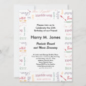 Bon Appetit Classic Pattern Kaart (Achterkant)