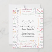 Bon Appetit Classic Pattern Kaart (Voorkant)