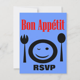 Bon Appetit Dinner Party Kaart