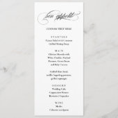 Bon Appetit elegant Menu (Voorkant)