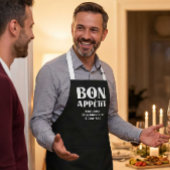 Bon Appétit et Bienvenue Chez Nous French Language Schort
