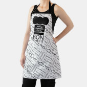 Bon Appétit et Bienvenue Chez Nous French Language Schort (Insitu)