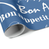 Bon Appetit Foodie Gifts French Chef Cadeaupapier (Rol Hoek)