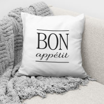 BON APPETIT Foodie Kitchen Typography Quote